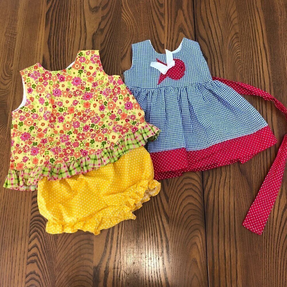 Handmade girls dresses